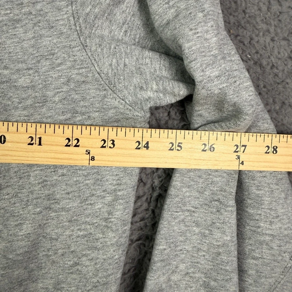 Polo Ralph Lauren Bear Hoodie Mens XL Gray USA Basketball Full Zip Drawstring